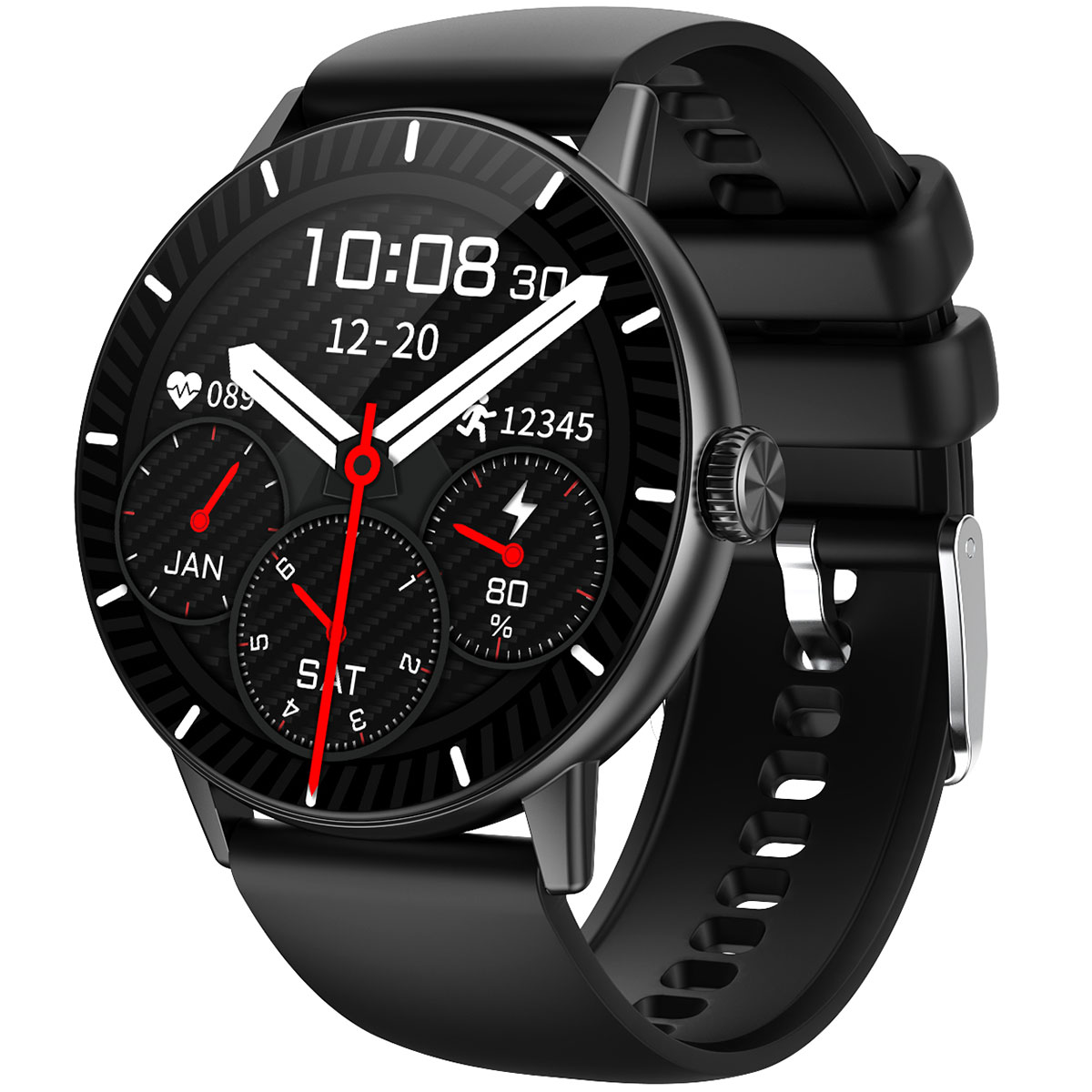 You Smart YF170 Black Akıllı Kol Saati